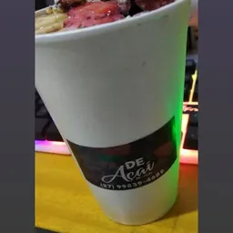 Açaí recebido por Gustavo