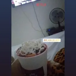 Açaí recebido por Mari
